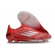 Botas adidas F50 Elite Laceless FG Rojo Plata