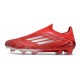 Botas adidas F50 Elite Laceless FG Rojo Plata