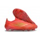 Botas adidas F50 Elite Laceless FG Rojo Dorado Met Rojo Vivo
