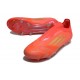 Botas adidas F50 Elite Laceless FG Rojo Dorado Met Rojo Vivo