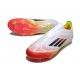 Botas adidas F50 Elite Laceless FG Blanco Negro Amarillo Solar