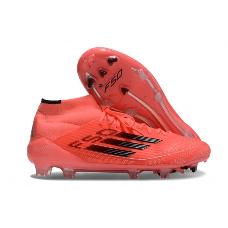 adidas F50 Elite Mid-cut FG Turbo Aurora Negro Platino Met