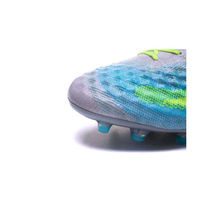 Nike Magista Obra 2 FG Zapatos de Futbol - Gris Azul