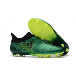 adidas X 17+ Purespeed FG Nuevo Zapatos de fútbol - Verde