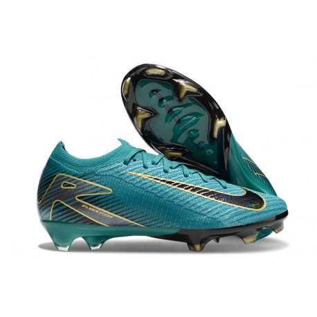 Botas Nike Zoom Mercurial Vapor 16 Elite FG Cian Negro