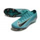 Botas Nike Zoom Mercurial Vapor 16 Elite FG Cian Negro