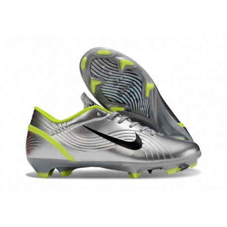 Botas Nike Zoom Mercurial Vapor 16 Elite FG Plata Negro