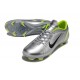 Botas Nike Zoom Mercurial Vapor 16 Elite FG Plata Negro