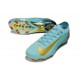 Botas Nike Zoom Mercurial Vapor 16 Elite FG Azul Oro