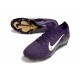 Nike Zoom Mercurial Vapor 16 Elite FG X MBAPPE Grand Morado Marfil claro