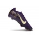 Nike Zoom Mercurial Vapor 16 Elite FG X MBAPPE Grand Morado Marfil claro