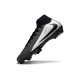 Nike Air Zoom Mercurial Superfly X Elite FG Negro Plateato