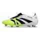 Adidas Predator Elite Tongue FG Blanco Negro Limón Lúcido
