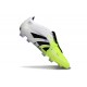Adidas Predator Elite Tongue FG Blanco Negro Limón Lúcido