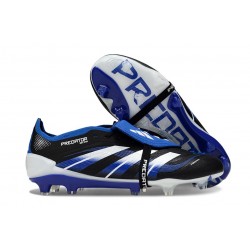 Adidas Predator Elite Tongue FG Negro Azul Lúcido Blanco