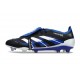 Adidas Predator Elite Tongue FG Negro Azul Lúcido Blanco