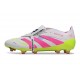 Adidas Predator Elite Tongue FG Blanco Rosa Lúcido Limón Lúcido