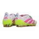 Adidas Predator Elite Tongue FG Blanco Rosa Lúcido Limón Lúcido