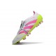 Adidas Predator Elite Tongue FG Blanco Rosa Lúcido Limón Lúcido