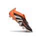 Adidas Predator Elite Tongue FG Negro Blanco Naranja