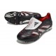 Adidas Predator Elite Tongue FG Negro Blanco Rojo