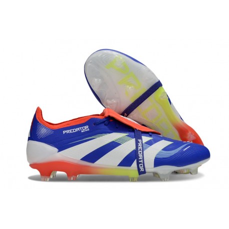 Adidas Predator Elite Tongue FG Azul Blanco Rojo