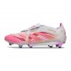 Adidas Predator Elite 25 Fold-Over Tongue Fg Rosa Blanco Dorado