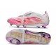 Adidas Predator Elite 25 Fold-Over Tongue Fg Rosa Blanco Dorado