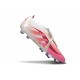 Adidas Predator Elite 25 Fold-Over Tongue Fg Rosa Blanco Dorado