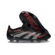 Tacos adidas Predator Elite FG Negro Gris Four Rojo Lúcido