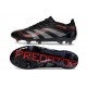 Tacos adidas Predator Elite FG Negro Gris Four Rojo Lúcido