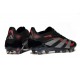 Tacos adidas Predator Elite FG Negro Gris Four Rojo Lúcido
