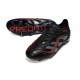 Tacos adidas Predator Elite FG Negro Gris Four Rojo Lúcido