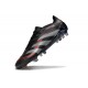 Tacos adidas Predator Elite FG Negro Gris Four Rojo Lúcido