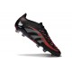 Tacos adidas Predator Elite FG Negro Gris Four Rojo Lúcido