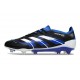 Tacos adidas Predator Elite FG Negro Azul Lúcido Blanco