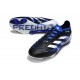 Tacos adidas Predator Elite FG Negro Azul Lúcido Blanco