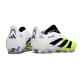 Tacos adidas Predator Elite FG Blanco Negro Limón Lúcido