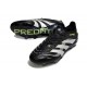 Tacos adidas Predator Elite FG Negro Blanco Limón Lúcido