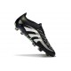 Tacos adidas Predator Elite FG Negro Blanco Limón Lúcido