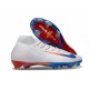 Nike Zoom Mercurial Superfly 10 Elite FG Blanco Rojo Azul
