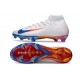 Nike Zoom Mercurial Superfly 10 Elite FG Blanco Rojo Azul