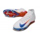 Nike Zoom Mercurial Superfly 10 Elite FG Blanco Rojo Azul