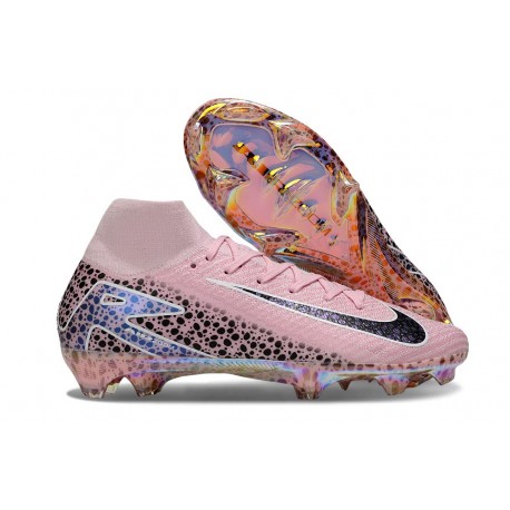 Nike Zoom Mercurial Superfly 10 Elite FG Rosa Negro