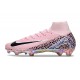 Nike Zoom Mercurial Superfly 10 Elite FG Rosa Negro