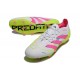 Tacos adidas Predator Elite FG Blanco Rosa Lúcido Limón Lúcido
