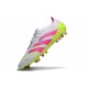 Tacos adidas Predator Elite FG Blanco Rosa Lúcido Limón Lúcido