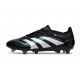 Tacos adidas Predator Elite FG Negro Blanco Azul