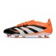 Tacos adidas Predator Elite FG Negro Blanco Naranja