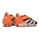 Tacos adidas Predator Elite FG Negro Blanco Naranja
